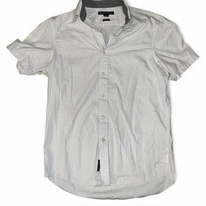 Michael Kors Light Gray Short Sleeve Shirt